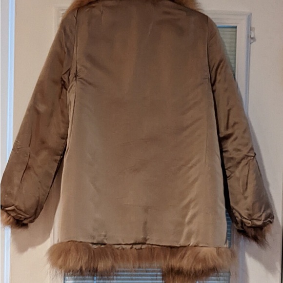 Iszards authetic vintage Racoon fur winter coat - Picture 5 of 6